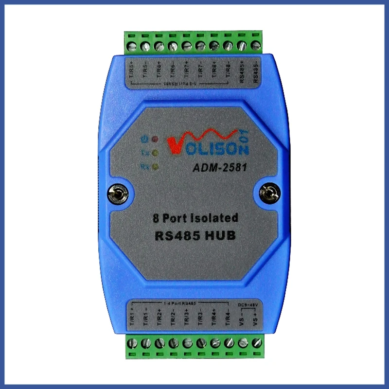 

ADM-2581 Industrial Grade RS485 Hub Hub Sharer One 8 Isolated Rails