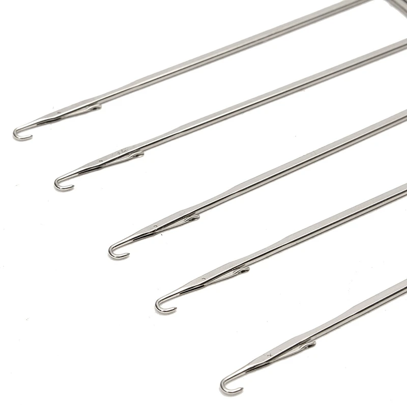  50Pcs/set Steel Knitting Machine Crochet Hook Needles for Knitting Machine KH820 KH830 KH860 KH881 