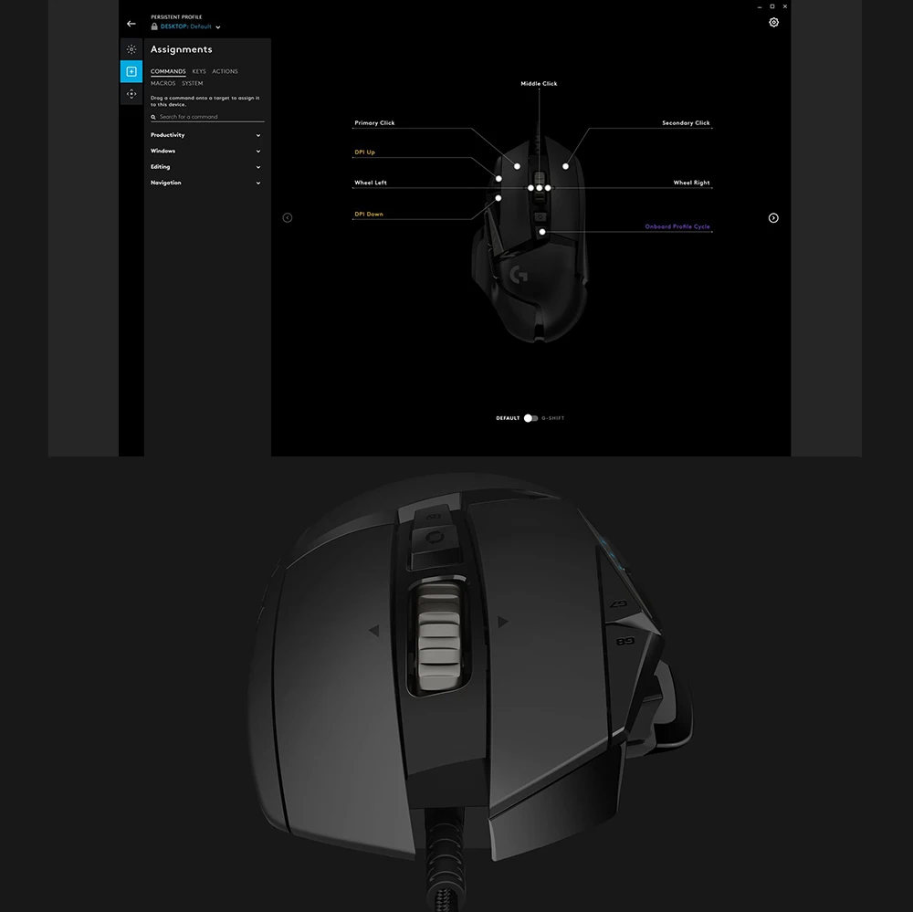 Оригинальная игровая мышь logitech G502 HERO с высокой производительностью 16000 dpi, 11 настраиваемых кнопок и встроенной памяти G502, обновление RGB