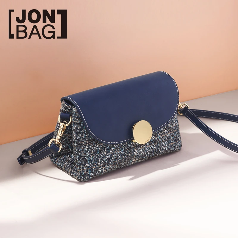 

JONBAG New small bag fashion autumn and winter foreign style all-matching single shoulder crossbody bag women's tofu women's