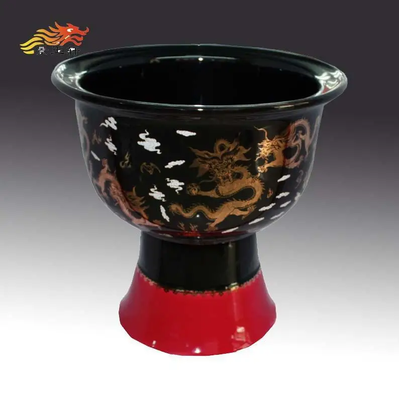 Jingdezhen Ceramic Art Queen fission mop basin pool gilt-painted dragon send water | Красота и здоровье