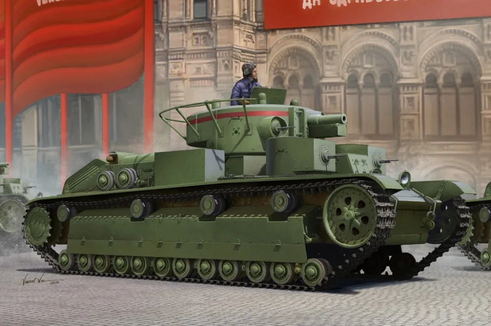 Le corazzate da terra sovietiche: il T-35