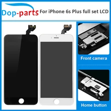 10Pcs AAA Quality Full Set For iPhone 6s plus LCD Display Touch Screen Home button+Front camera Digitizer Assembly Replacement 10Pcs AAA Quality Full Set For iPhone 6s plus LCD Display Touch Screen Home button+Front camera Digitizer Assembly Replacement