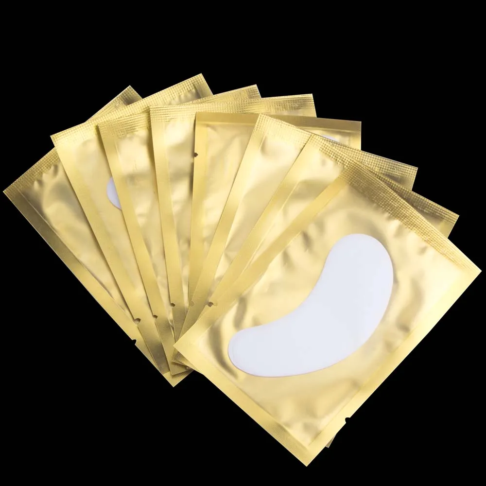 

100pairs/pack New Eyelash Extension Lash Paper Patches Eyelash Under Eye Gel Pads Tips Sticker Patches Eye Wraps Make Up Tools