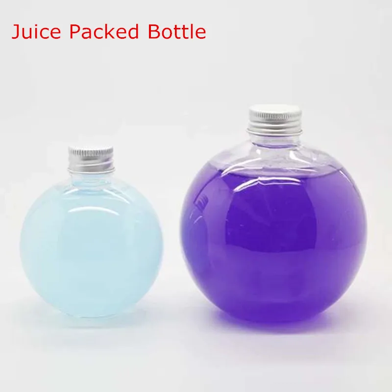 

Transparent Spherical Drink Bottle, Mocktail Cocktail Juice Tea Bottle 150ml 200ml 300ml 500ml 10PCS many sizes!