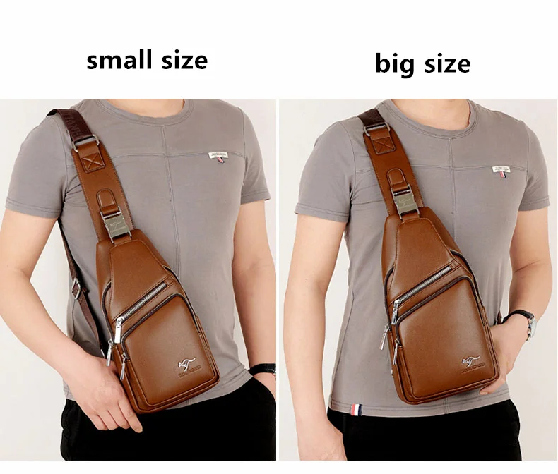 Новое поступление, мужская повседневная сумка через плечо из искусственной кожи, дорожная сумка через плечо, сумка-мессенджер для IPAD, нагрудные сумки