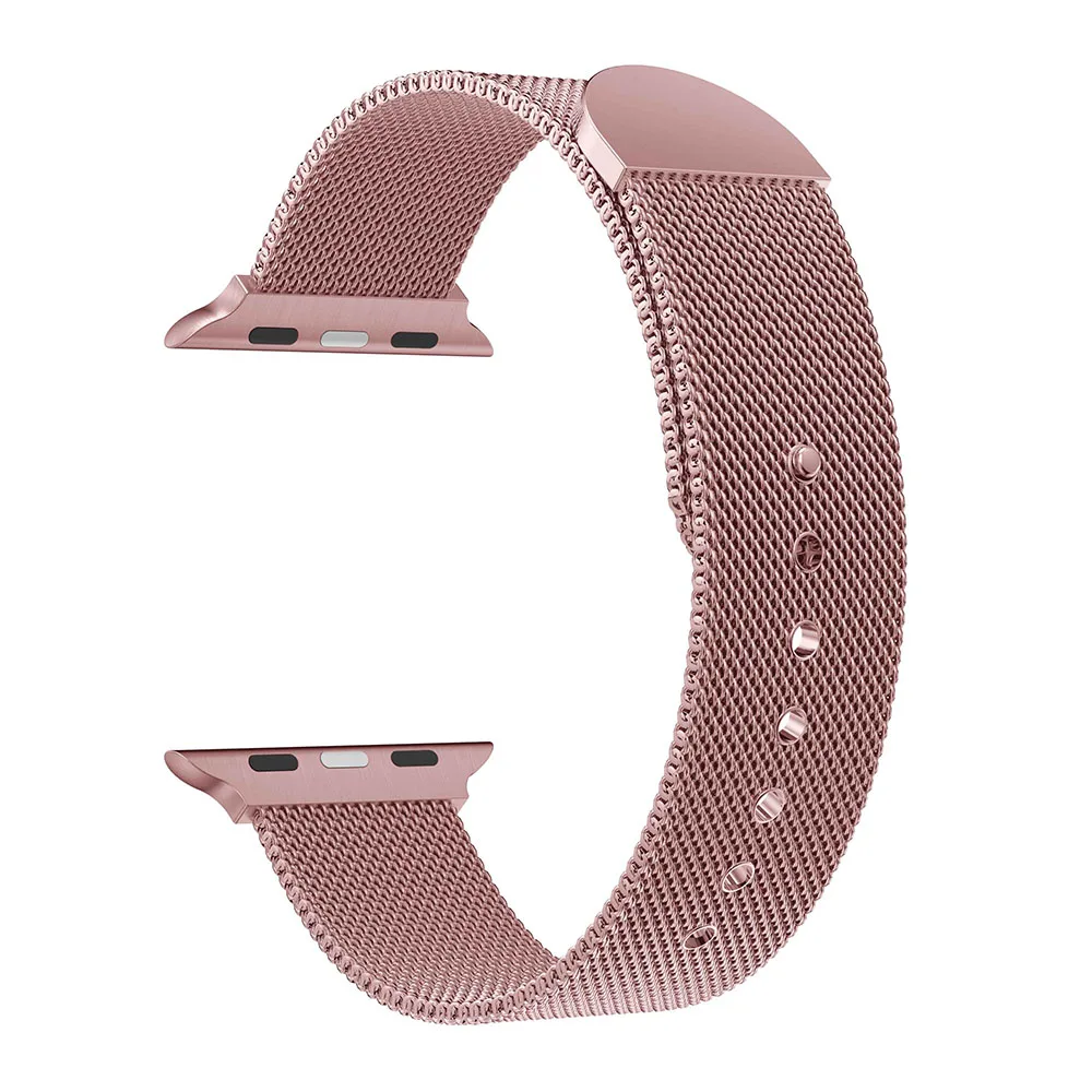 Ремешок для apple watch band 44 мм 40 мм iwatch band 42 мм 38 мм Миланская петля apple watch 5 4 3 2 Аксессуары для браслета из нержавеющей стали