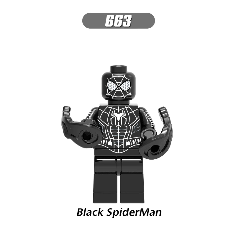 XH663-Black Spiderman