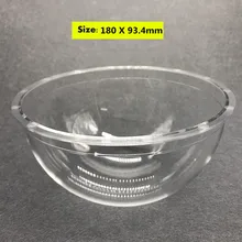 180x93,4 мм CCTV Замена непромокаемый антивозрастной акриловый прозрачный чехол камеры наблюдения оболочка безопасности купольный протектор корпуса