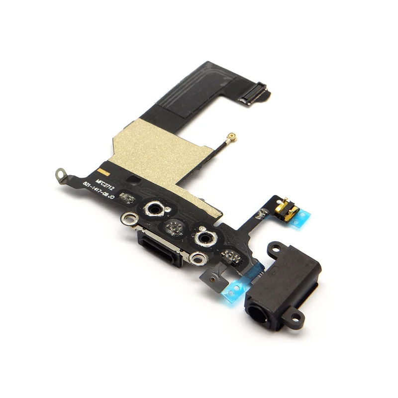 10Pcs For iPhone 5G 5S 5C 6G 6P 7G 7P 8G 8P X Tail Plug Flex Cable Audio Flex Cable Earphone Flex Cable Charging cable assembly