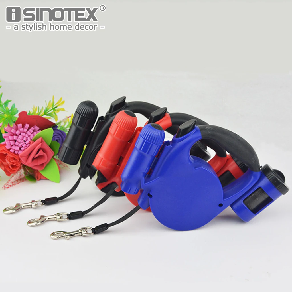 Automatic Retractable Leashes Walking Pet Cat Dog Puppy Lead LED Lights