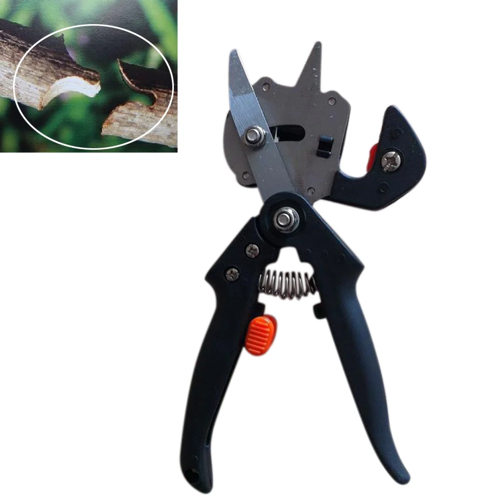 Garden Fruit Tree fruit Tools Grafting Shear Scissor Vaccination Knife Hand Pruner Cutting Tackle Garden Tools Set Pruner Tool
