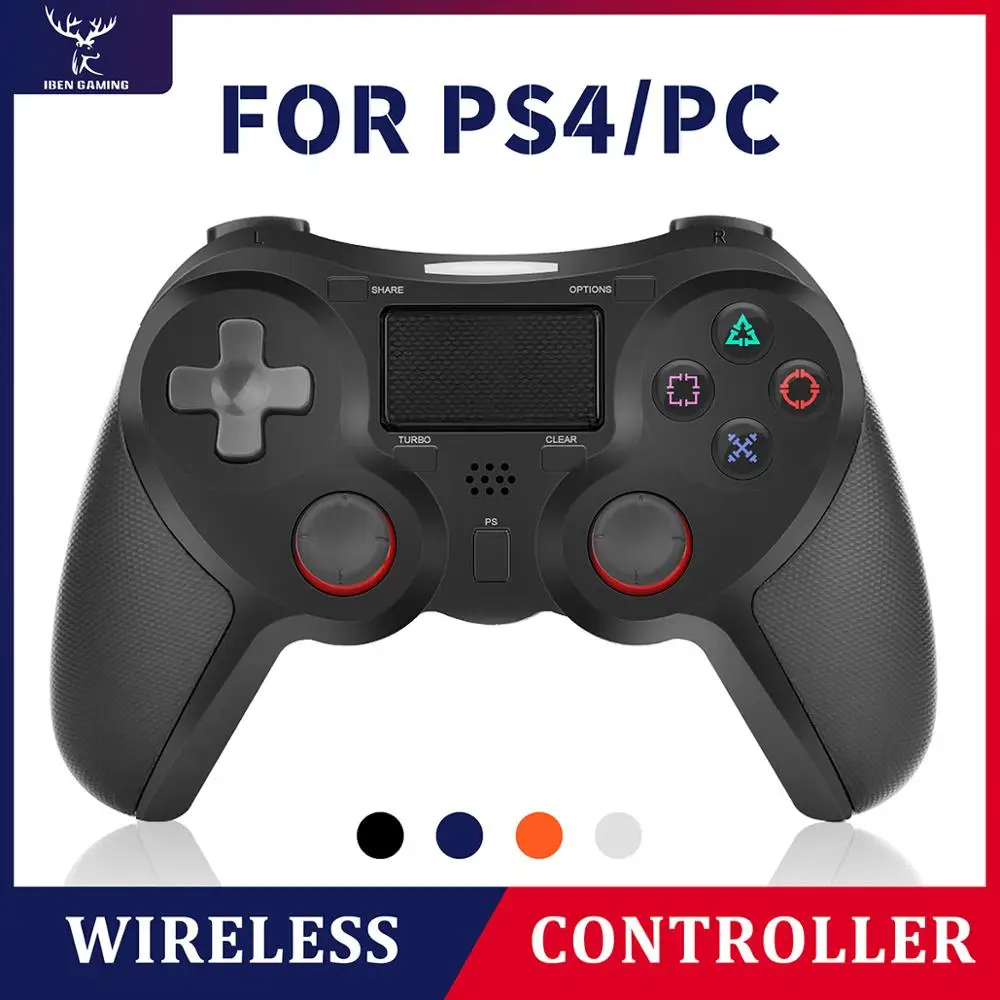 

iBen Bluetooth Wireless Gaming Controller Gamepads Joystick For PS4 DualShock Vibration Console