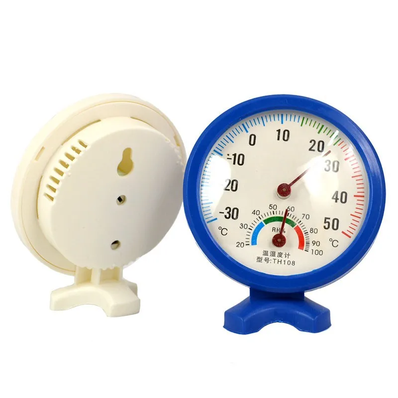 Portable Indoor Outdoor Digital Thermometer Hygrometer Mini Pointer