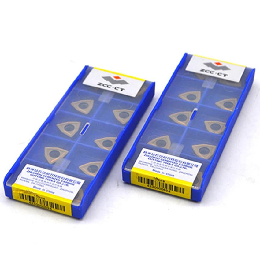 WCMX030208R-53/WCMX040208R-53/WCMX050308R-53/WCMX06T308R-53/WCMX080412R-53 YBG201 ZCC.CT Carbide Insert 10PCS/BOX | Инструменты