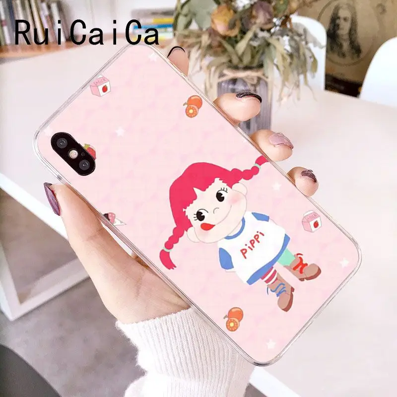 RuiCaiCa Sanrio pom purin милый мультфильм девушка шаблон мягкий чехол для телефона из ТПУ