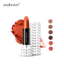 Jiaochan брендовая Матовая жидкая помада с эффектом увлажнения длительная помада матовая Водонепроницаемая блеск для губ высококачественный увлажняющий бальзам для губ