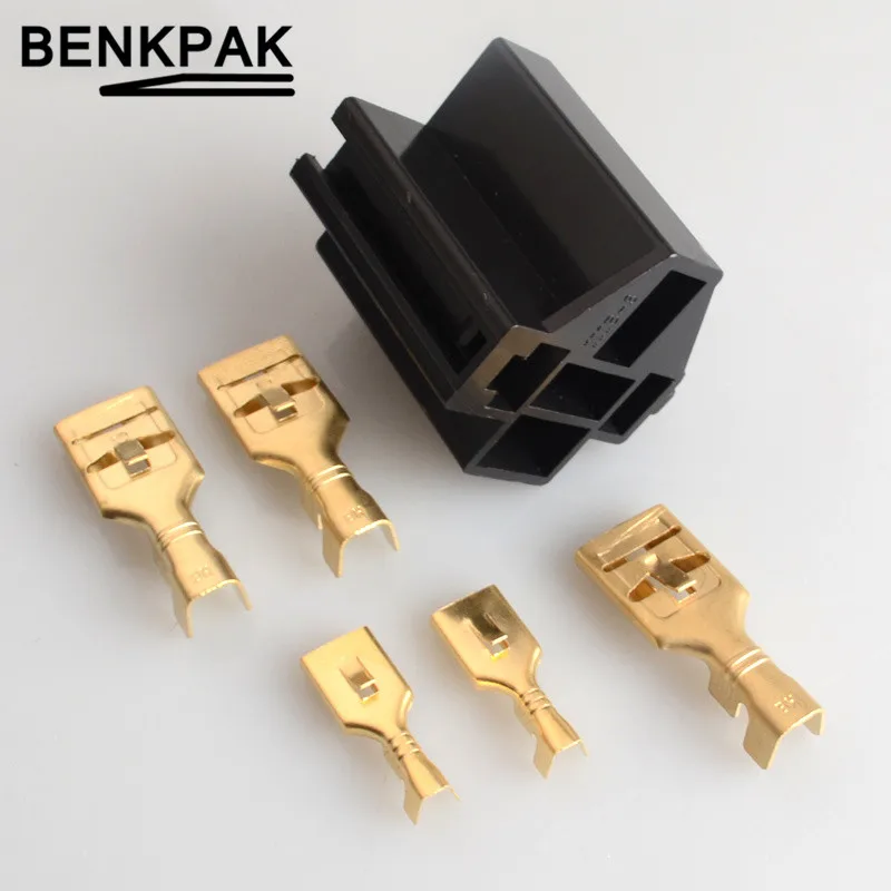 

auto relay socket for big flat pins suitable for 80A power auto relay
