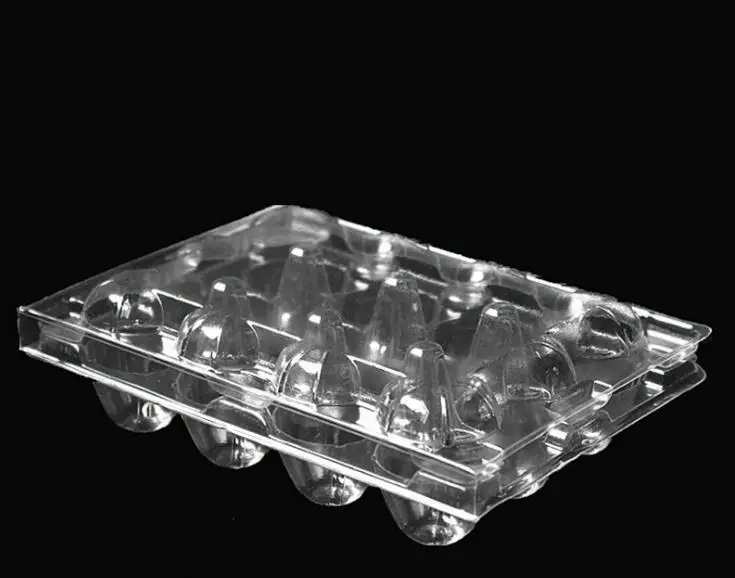 12 Holes Quail Egg Containers Plastic Egg Boxes D28mm/H39mm 1000pcs/lot SN314