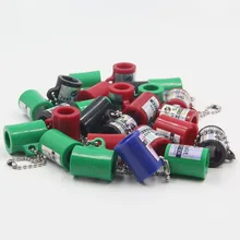 4 шт./упак. аксессуары для сигар Пластик нож для обрезки сигары ножницы с кольцом для ключей цепи переносной резак инструменты курительная трубка