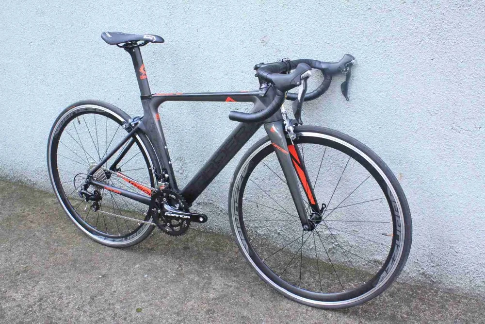 GIRDER 700C Carbon Fiber Road Bike Complete font b Bicycle b font Carbon Cycling BICICLETTA Road