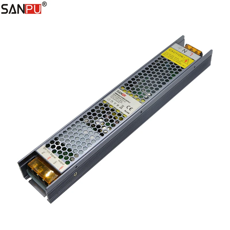 SANPU Dimmable LED Driver 200W 12V 16A Triac 0-10V 2in1 Dimming 12VDC Switch Mode Power Supply 220 240V AC-DC 12Volt Transformer SANPU Dimmable LED Driver 200W 12V 16A Triac 0-10V 2in1 Dimming 12VDC Switch Mode Power Supply 220 240V AC-DC 12Volt Transformer