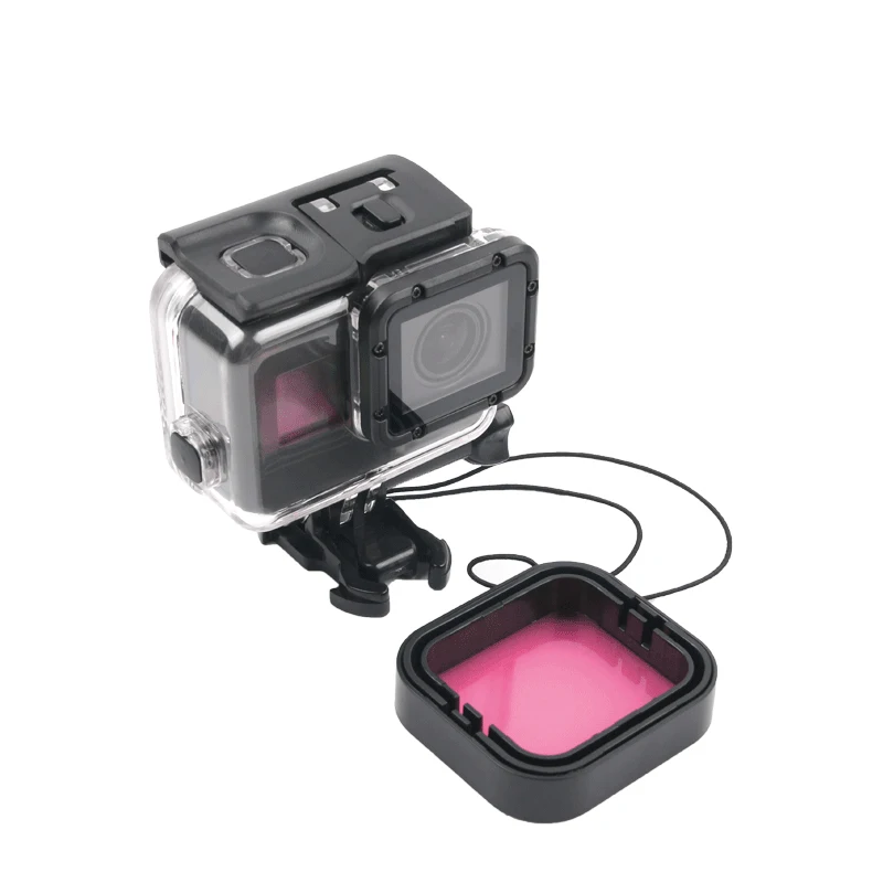 Водонепроницаемый чехол для Gopro Hero 5 6 7 черный|Чехлы экшн-камер| |