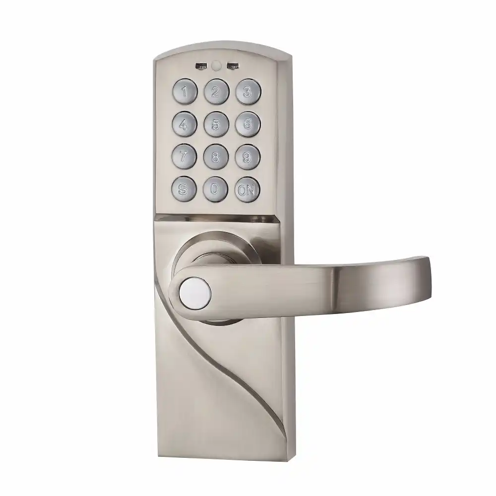 Haifuan Right Hand Digital Keypad Door Lock With Backup Keys Electronic Keyless Entry By Password Code Combination Hfardj