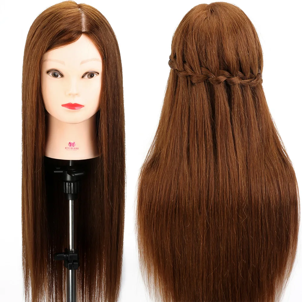 Hair Styling Mannequins 26" 30 Head Hairdressing Super Long Real Hair
