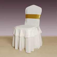 Европейские высококачественные тканевые чехлы на стулья оптом, модные и утолщенные гостиничные чехлы на стулья, гостиничные принадлежности