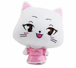 Милые модные Fairy Tail цифры Карла кошка мягкие плюшевая игрушка-животное кукла Fairy Tail Плюшевые игрушечные лошадки фигурку