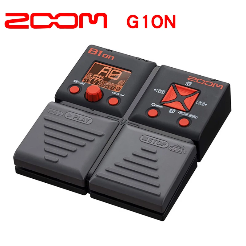 

Zoom G1ON Electric Guitar Multi Effector Processeur Stomp Pedale