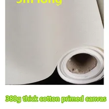 58cm wide supplies 380gsm cotton fine artist canvas for painting