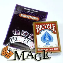 Подходящие пары от Henry Evans/крупным планом карты волшебный трюк/