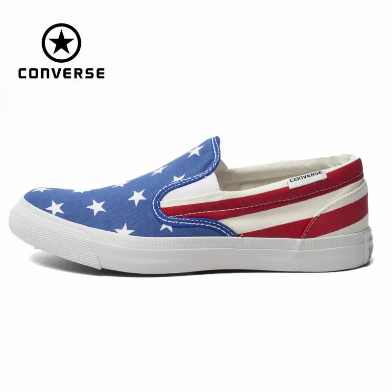 الأصلي Converse كل نجم الأحذية العلم الوطني اللون خياطة منخفضة الرجال المرأة حذاء رياضة حذاء قماش الكلاسيكية التزلج الأحذية