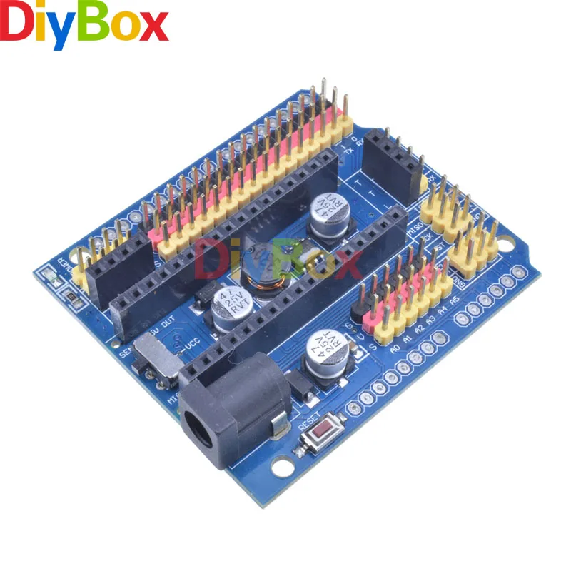 

New for Arduino Nano v3.0 I/O expansion board micro sensor shield Uno R3 leonardo