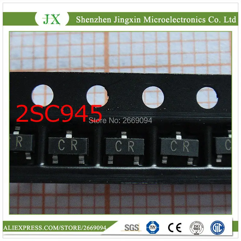 

200pcs 2SC945 CR SOT-23 0.15A / 50V NPN SMD transistor