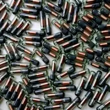 RFID82 pet инъекции RFID наклейки Arowana вафли RFID стекло рулон этикеток животные бирки 8*2 мм