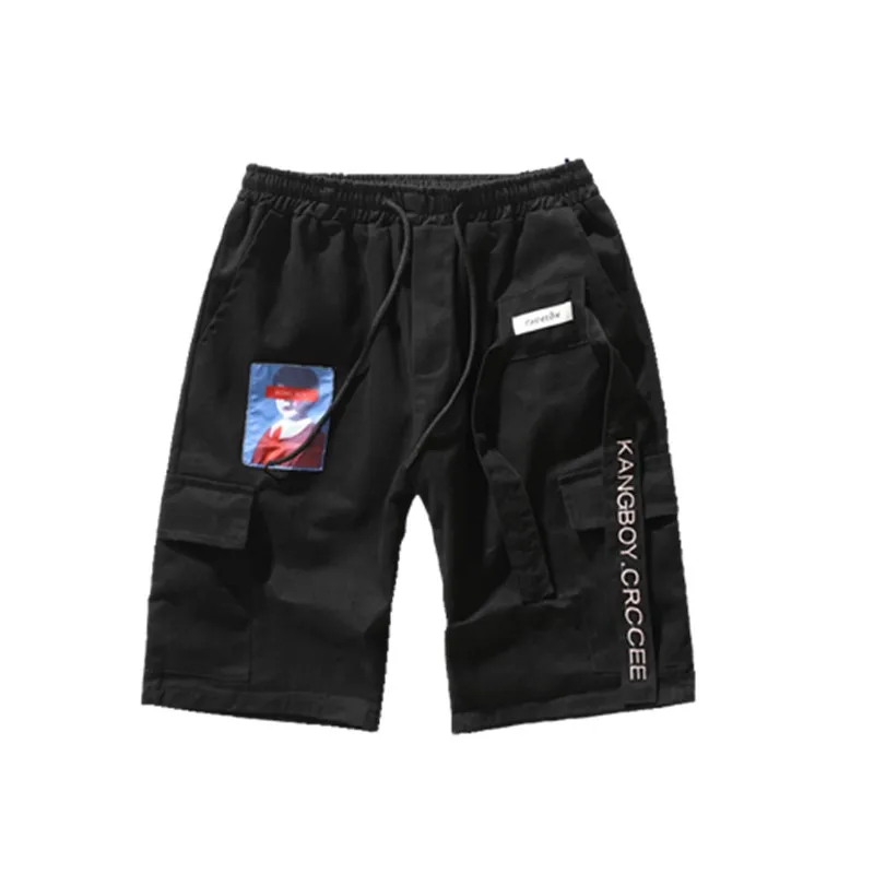 Hip Hop Casual Shorts Men Ribbons Design Shorts 2019 Summer Fashion Male Short Jogger Streetwear Black Pink WG216 Hip Hop Casual Shorts Men Ribbons Design Shorts 2019 Summer Fashion Male Short Jogger Streetwear Black Pink WG216