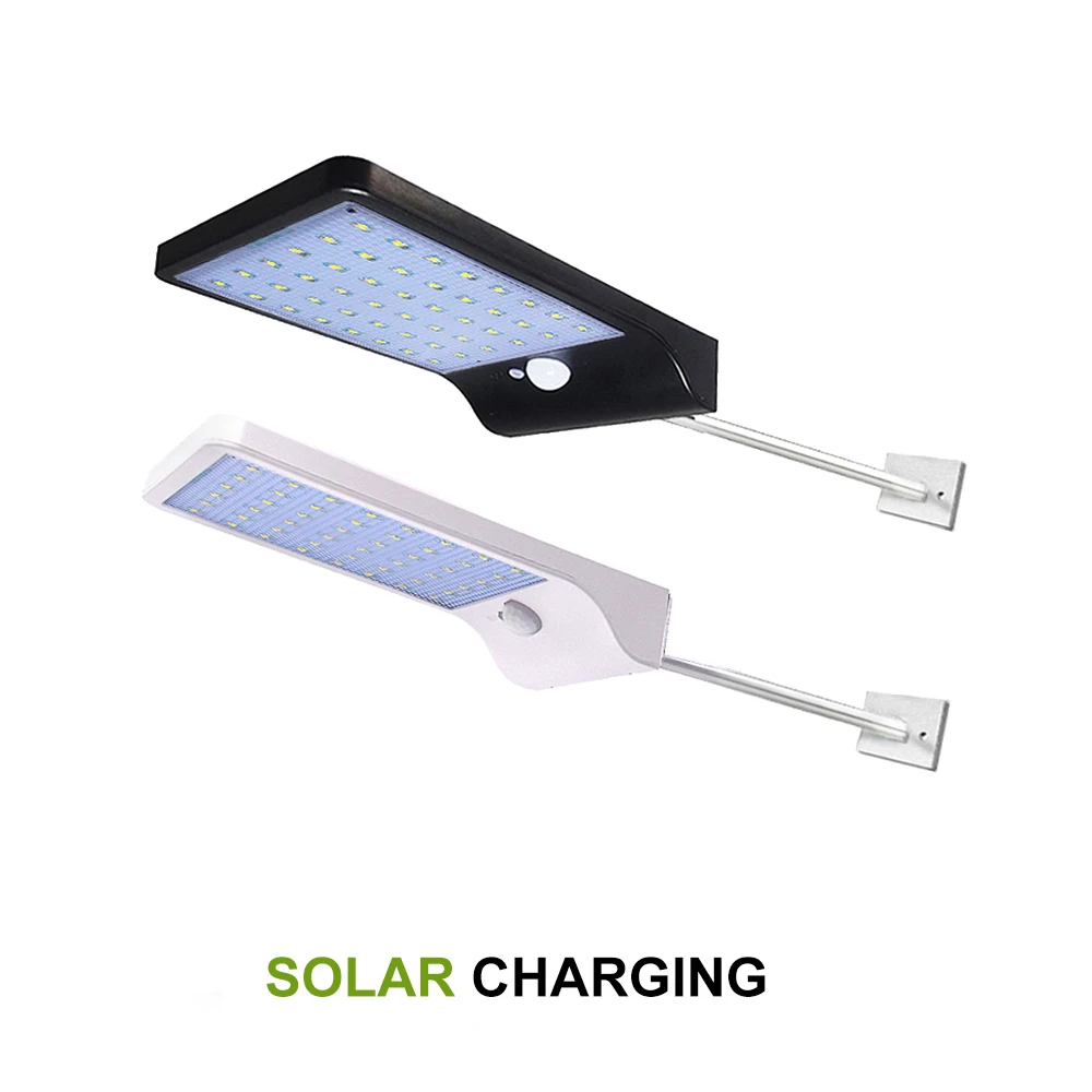 

Aluminum pole 48/36 LED Motion Sensor Outdoor Waterproof Energy Saving Solar Powered Pathway street spot flood light lamp Wall