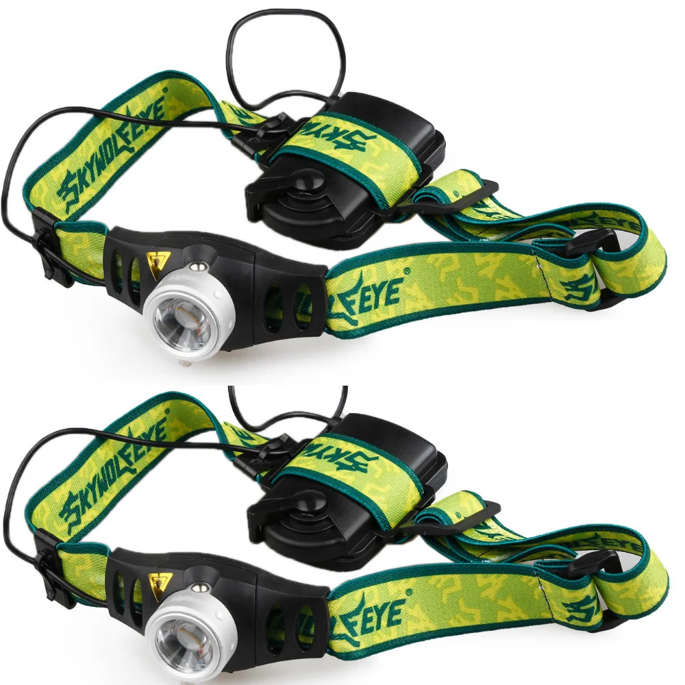 Koop 2 STUKS Verstelbare helderheid Hoge Kwaliteit Zoomable 3 modes Mini Q5 LED Koplamp Koplamp Hoofd Lamp Licht AAA