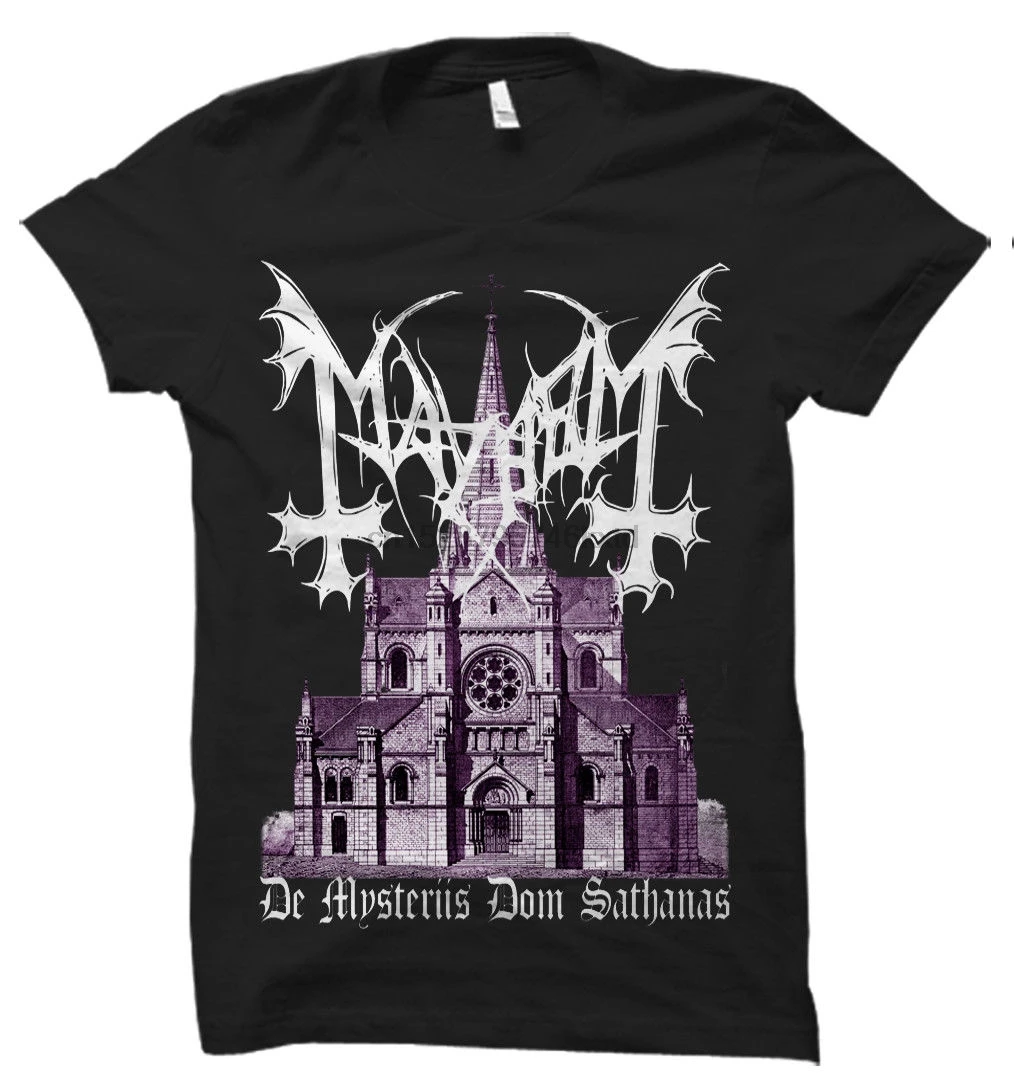 

MAYHEM T-SHIRT EMPEROR WATAIN DARKTHRONE IMMORTAL BATHORY VENOM GORGOROTH O-Neck T Shirt Harajuku Tops Tees Plus Size