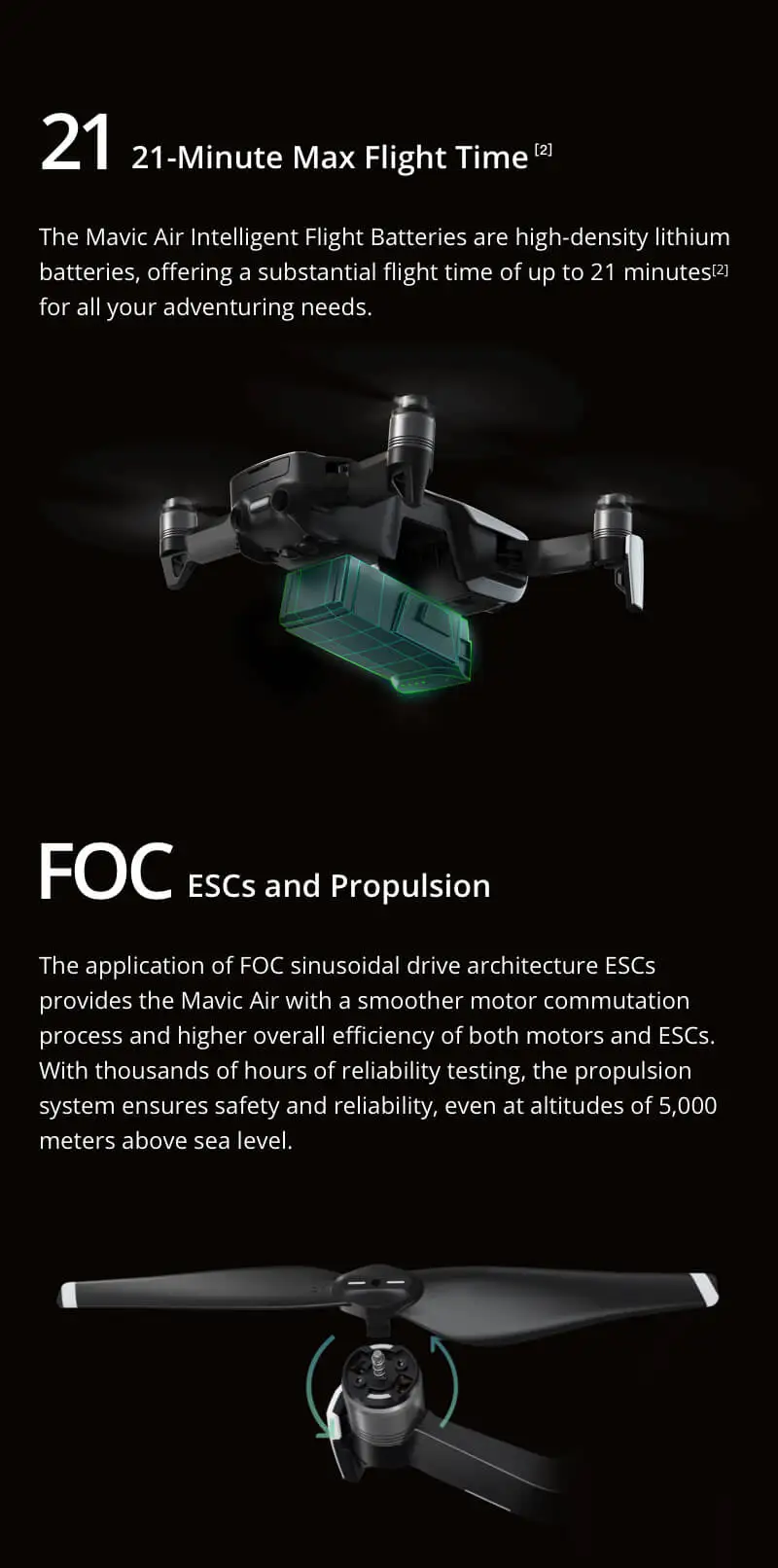 DJI Mavic Air drone и Mavic Air fly more combo, беспилотные летательные аппараты с 3-осевому гидростабилизатору 4K Камера и 8 Гб Встроенная память