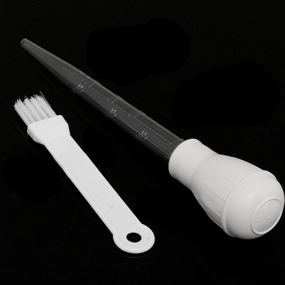 Turkey Baster Cooking Meat Chicken BBQ Flavour Basting Tube Syringe