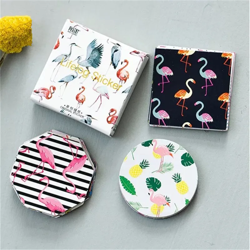 

45 Pcs/lot Cute Flamingo Mini Paper Sticker Decoration Diy Ablum Diary Scrapbooking Label Sticker Kawaii Stationery