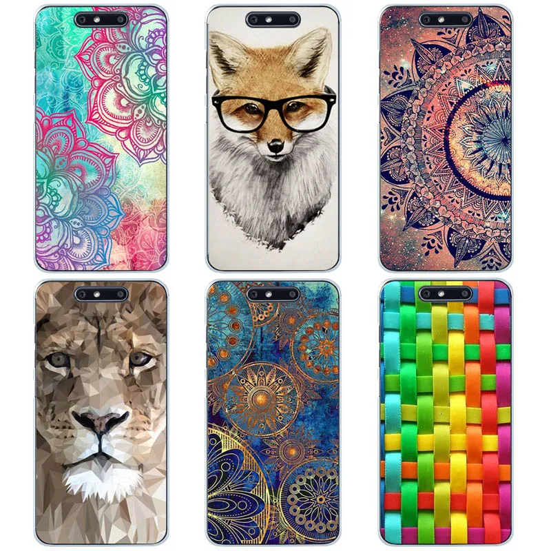 

REDTOWN Soft Case For ZTE Blade V8 Shell Cover Pattern Painted TPU Silicone Protector Case for ZTE V8 Cases Housing