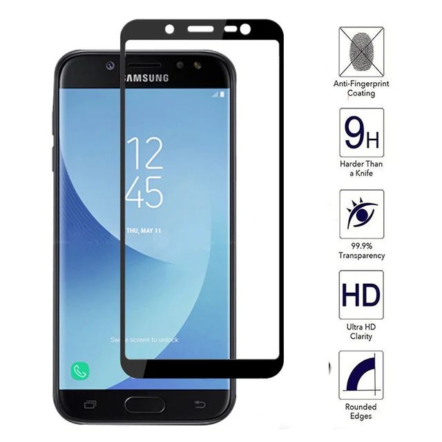 3D Tempered Glass For Samsung Galaxy J6 2018 Full Cover 9H Protective film Front Guard Screen Protector J600F SM-J600F | Мобильные