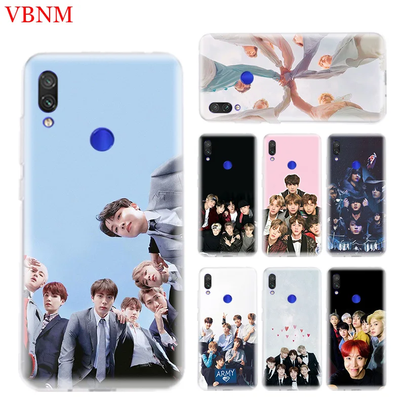 

V JIMIN JHOPE Unique Phone Case for Xiaomi Redmi S2 Y3 Y2 K20 Pro Note 7 7S 6 5 Pro 4 4X Mi Pocophone F1 9 8 A2 Lite Coque Cover