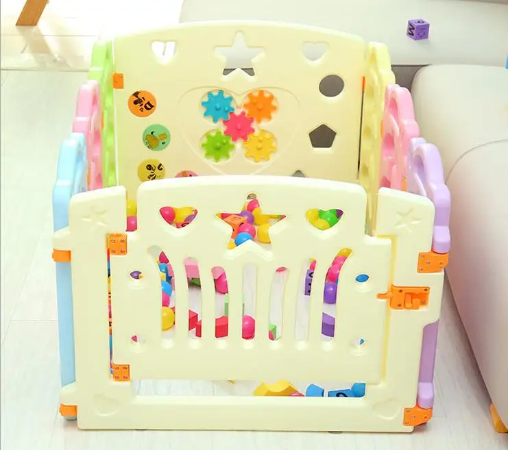 Children's game fence Baby crawl safety barrier square safe kids