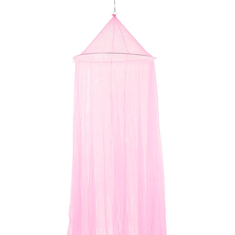 

7 Colors Hot Beautiful Worldwide Elegant Round Lace Bed Canopy Netting Curtain Dome Mosquito Net 1pc